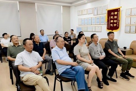 铭记历史昭昭 聚力前行铿锵&mdash;苏州泰盛组织在司员工观看反法西斯...